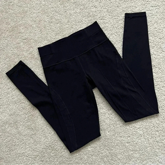 Athleta Aura Heel Tight Leggings Black Wm Size Small Style# 487629 $119 Active - Picture 5 of 16